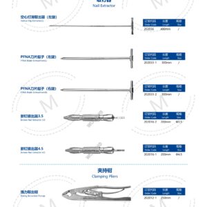 Dụng cụ kết hợp xương 144 2. 创伤系列产品图册 Trauma 11 1