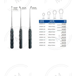 Dụng cụ nạo xương ( Curette ) 24 4. 骨刮匙系列 Curette Se 11