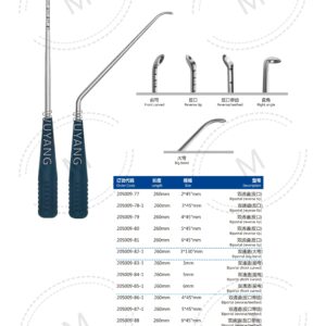 Dụng cụ nạo xương ( Curette ) 25 4. 骨刮匙系列 Curette Se 12